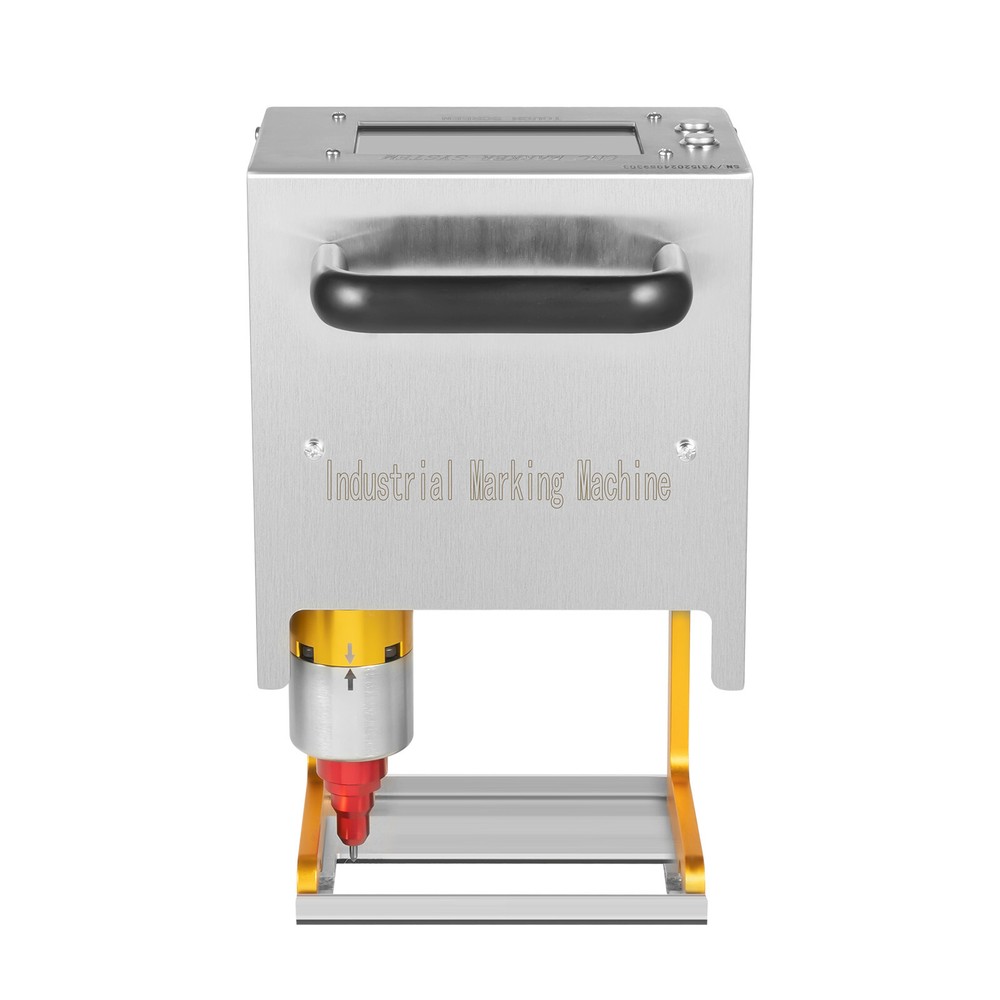 40mm/s Handheld Touch Screen Dot Peen Marking Machine for VIN Code Chassis 120W