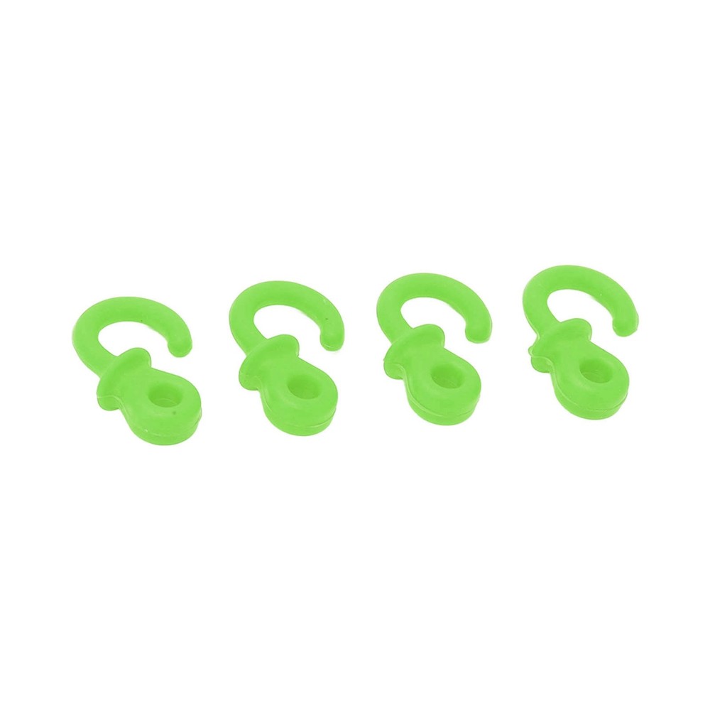 Green 4Pcs Archery Bow String Silencers Monkey Tail Compound Bow String WT