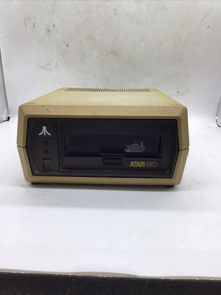Vintage ATARI 810 Floppy Disk Drive for Atari 8-bit Computer Untested/AS-IS