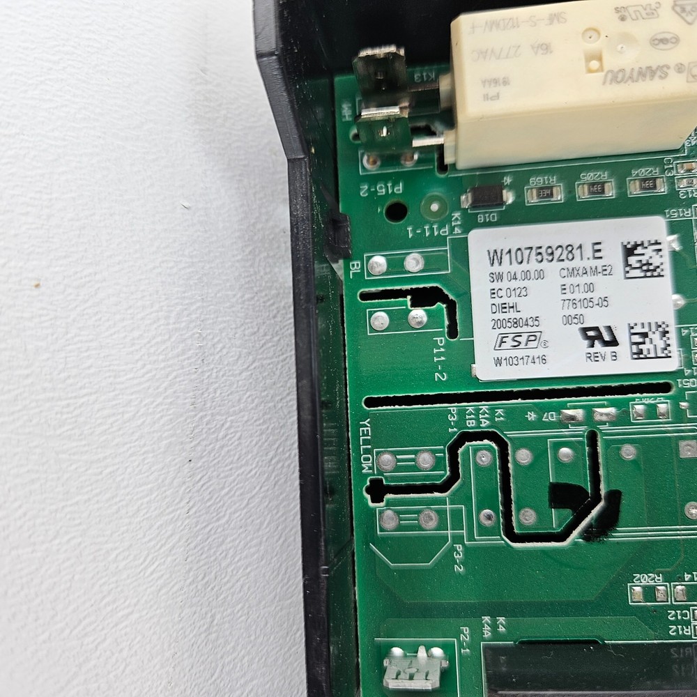 Genuine WHIRLPOOL Range, Control Board # W10759281