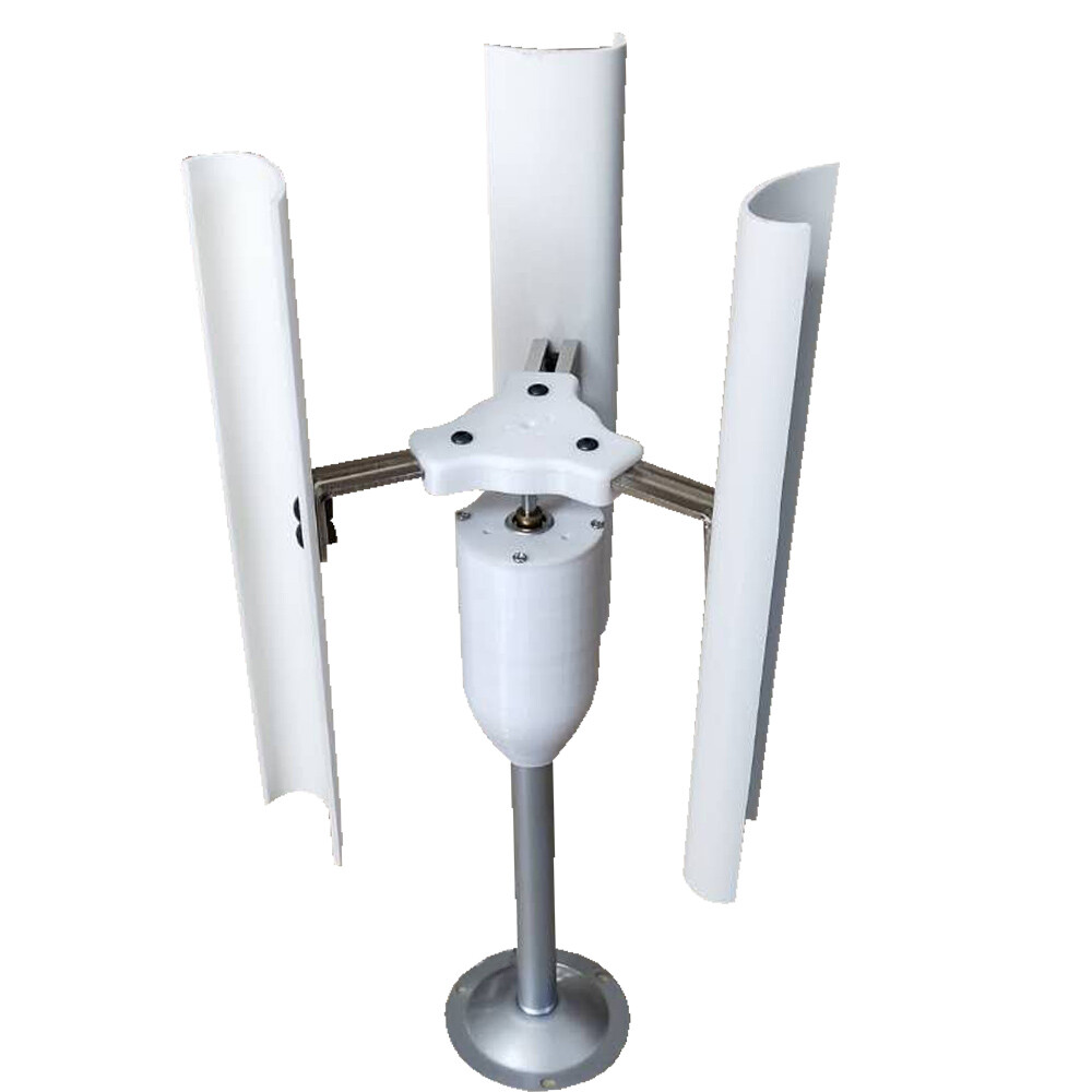 12V Vertical Wind Turbine Generator 3 Blades Charger Windmill Power Teach Mode