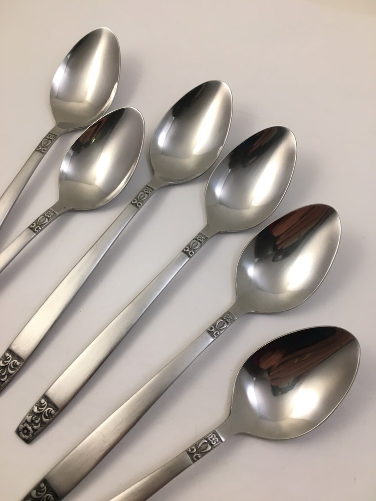 Stanley Roberts Rogers DANESMORE 6 Teaspoons Stainless Flatware