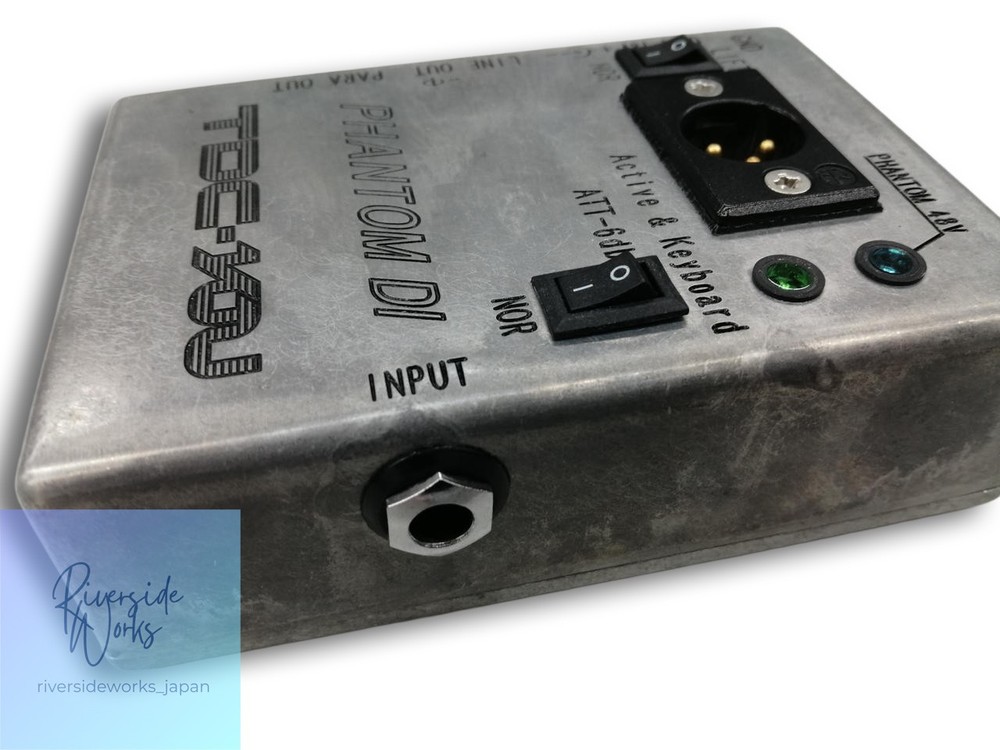 TDC PHANTOM DI Bass Direct Input Effects Pedal Used
