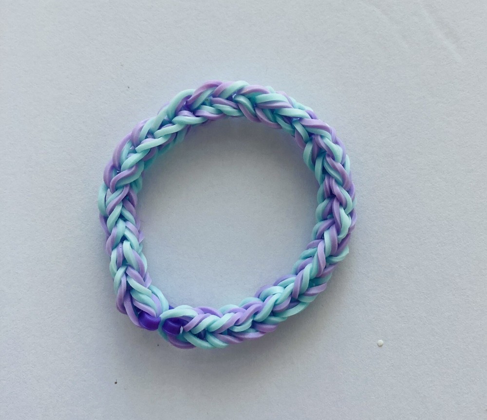 (2 PACK) Random Rainbow Loom Bracelet Nation Colors