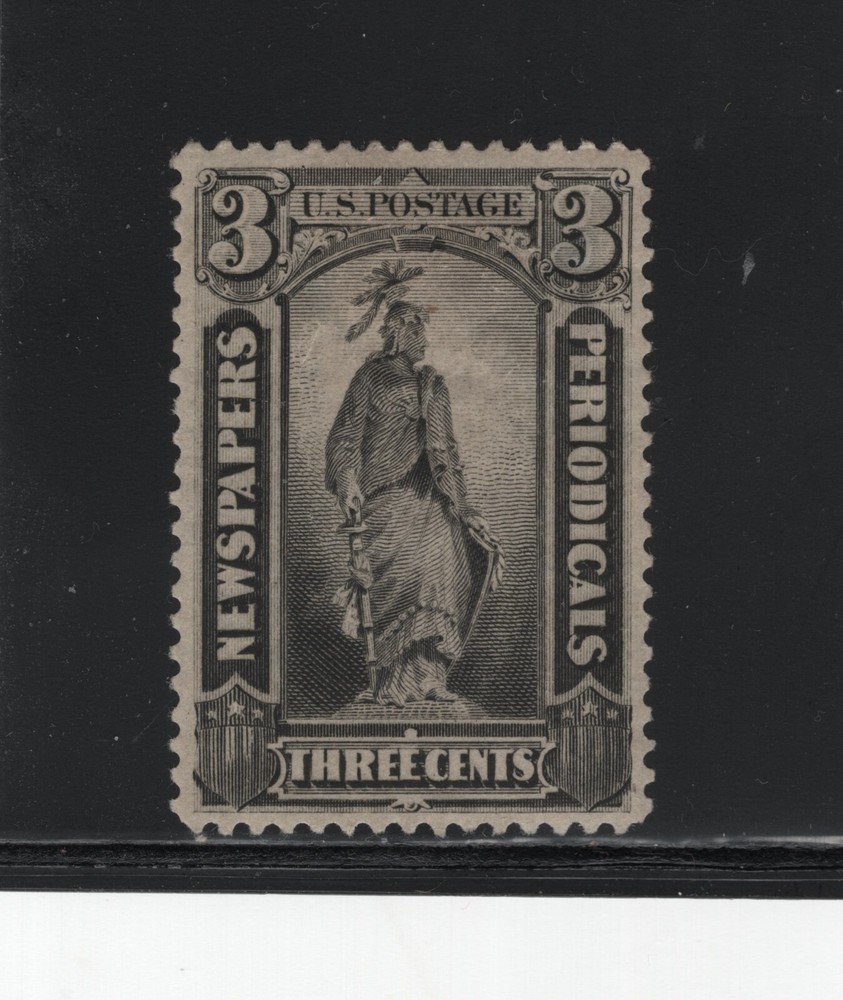 US NEWSPAPER STAMP SC#PR10 -- HH, VF -- THIN