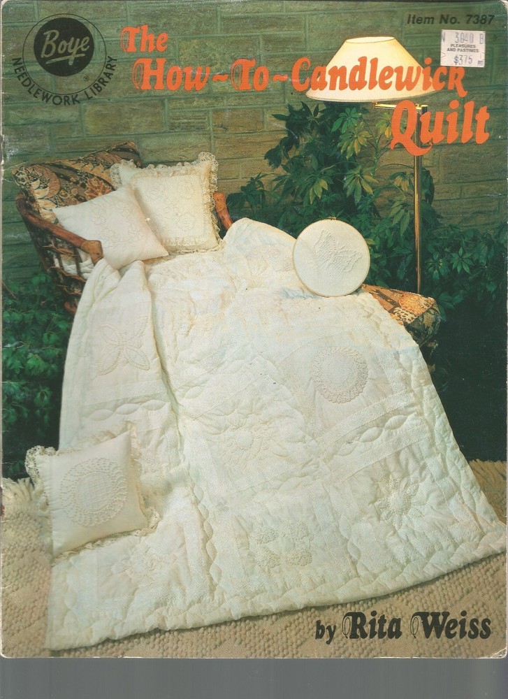 How to Candlewick Quilt Pattern Embroidery Boye J68