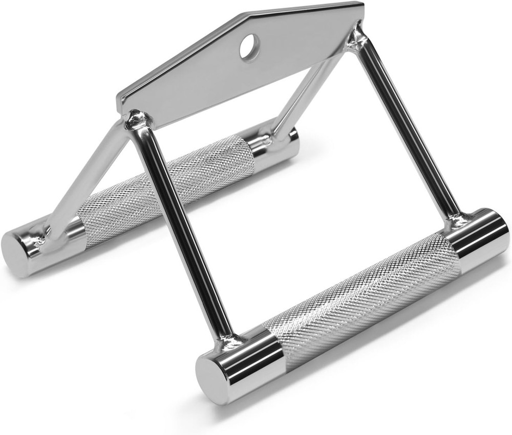 Double D Row Handle Cable Attachment, Combo Tricep Pulldown Rope, Cable