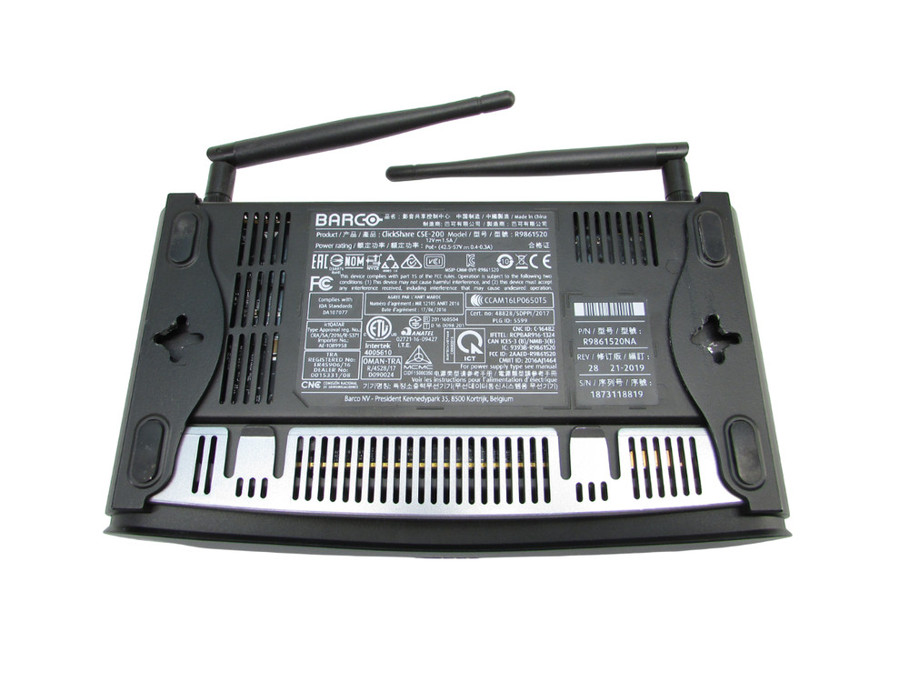 Barco ClickShare CSE-200 Presentation System R9861520 ClickShare Base