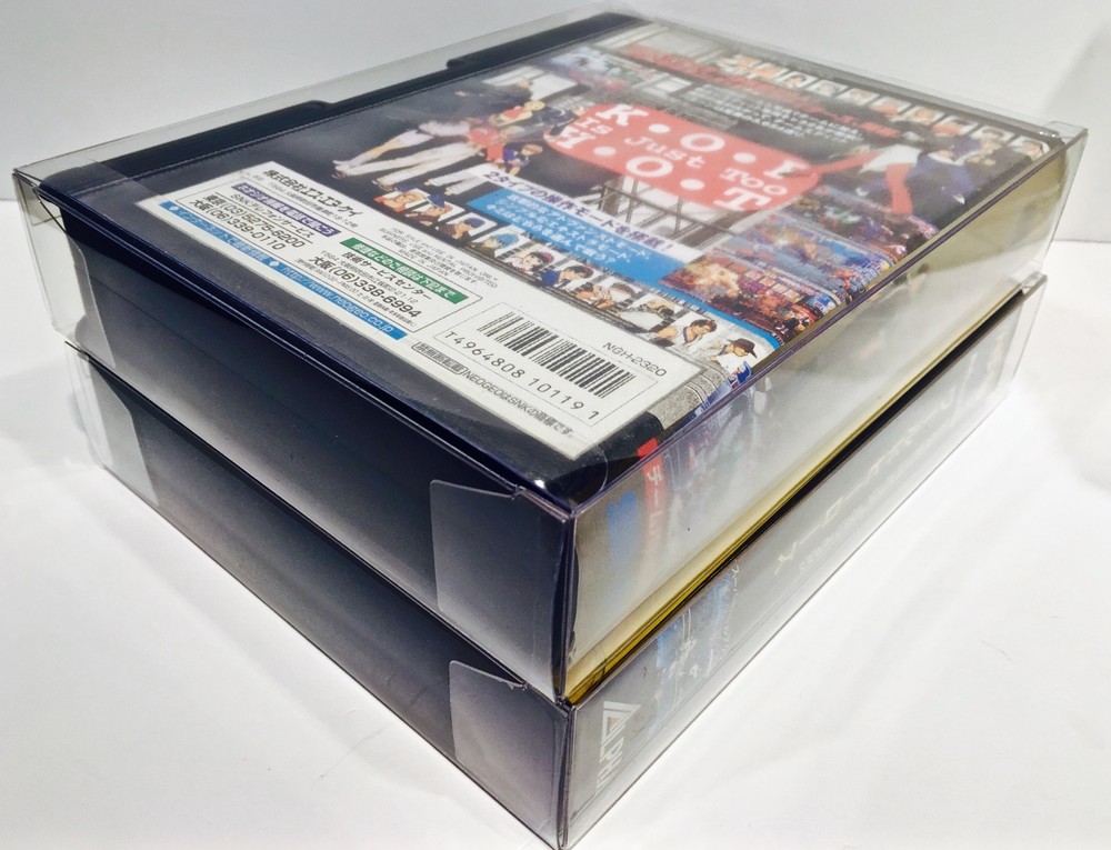 1 Box Protector For NEO GEO AES Game Boxes Standard / Clamshell Read! Custom