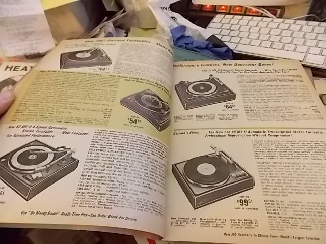 1967 HEATHKIT ELECTRONICS CATALOG W MAILING ENVELOPE