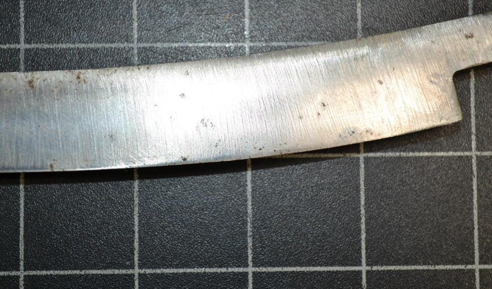 FOLDING DRAW KNIFE - BRASS FERRULES - 10" EDGE