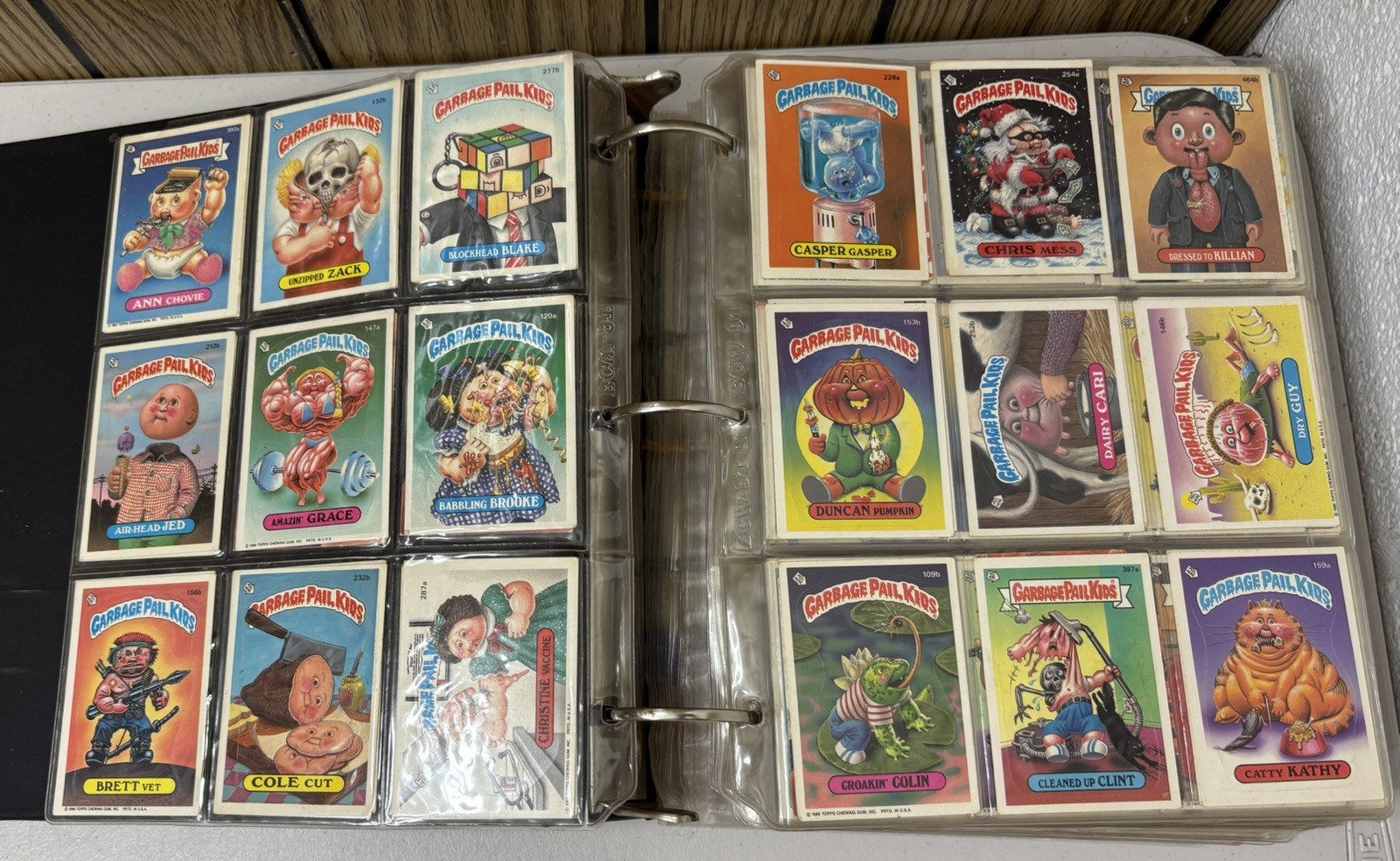1980’s Garbage Pail Kids Cards Lot Of Almost 400
