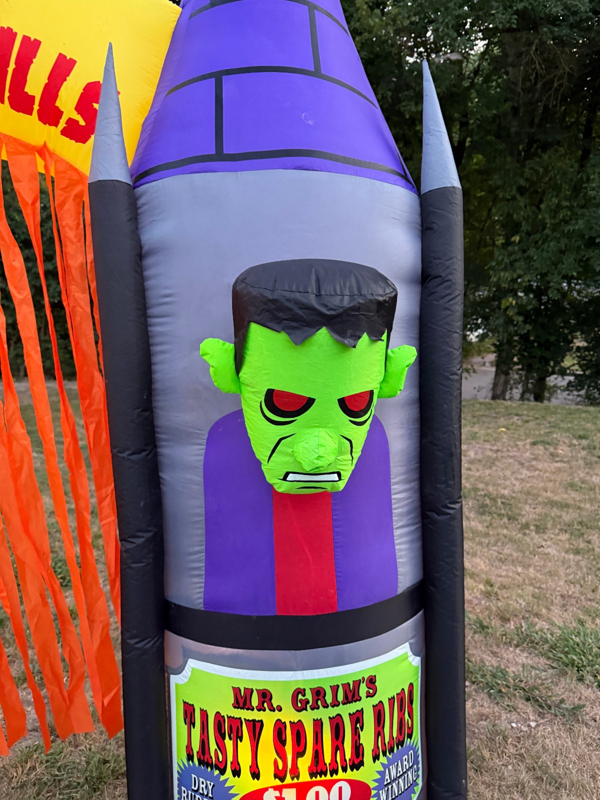 2017 9.5' GEMMY THRILLS & CHILLS HALLOWEEN ARCHWAY AIRBLOWN INFLATABLE