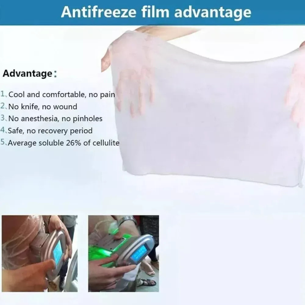 10-100PCs M Size Antifreeze Membranes Cryo Pad for Cool Freeze Machine 34*42cm
