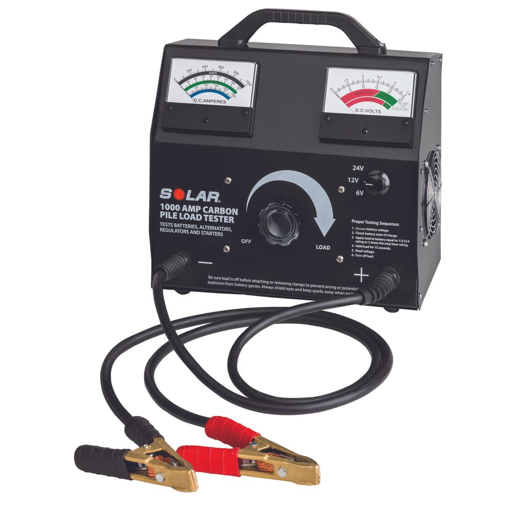 1000 Amp Variable Load Carbon Pile Tester SOL-1876 Brand New!