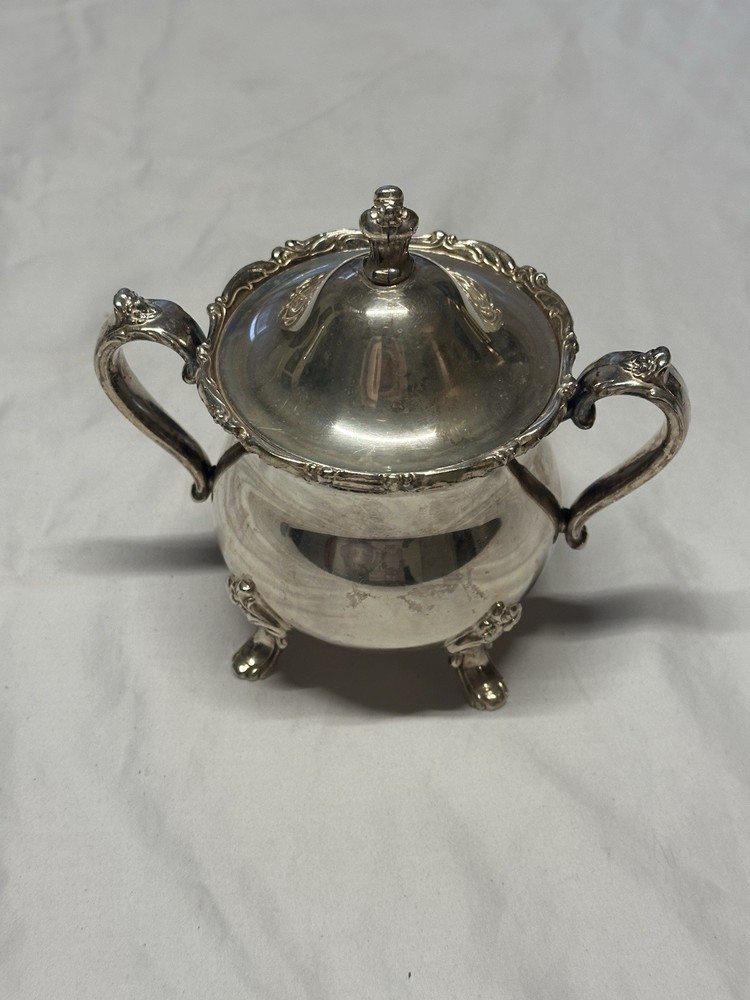VTG Reflection 1847 Roger Bros Silver Plated Tea + Coffee Service Set, IS, 9202