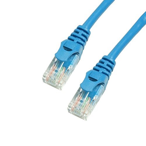 GRANDMAX CAT6 Patch Cable, 1 ft, RJ45, 550MHz, UTP, Snagless, Blue
