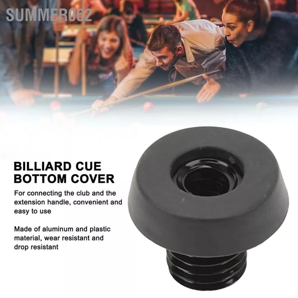 2PCS Pool Cue Back Plug Screw Bottom Bumper Protector for PERI Billiard Cue US