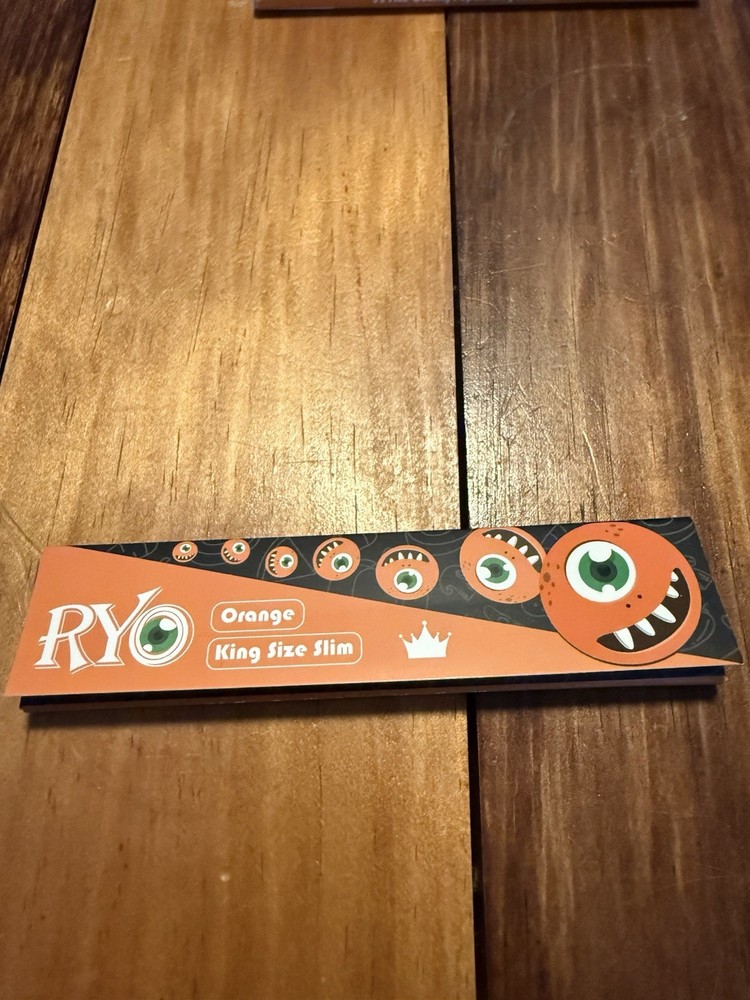 RYO King Size Slim Orange Rolling Papers