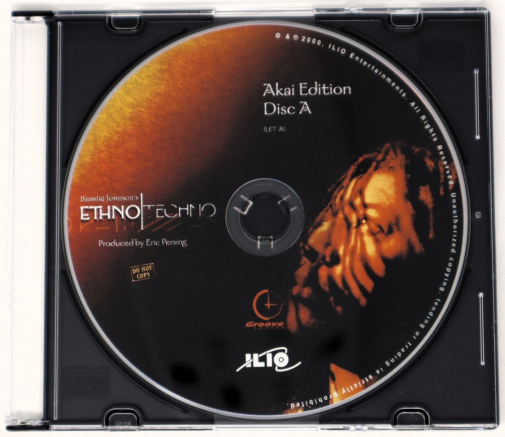 Ilio Ethno Techno Akai & E-Mu Sample Library/Sound Library/Sampling 4 CD