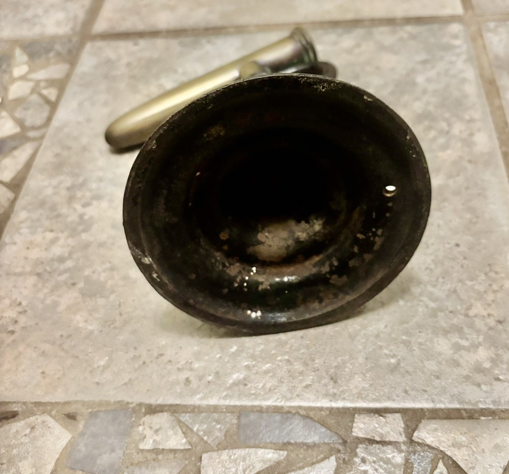 Antique Brass Top GOFFERING IRON