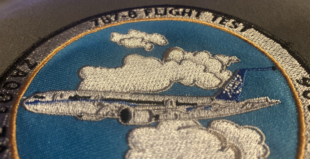 787-8 Flight Test Patch. ZA001 thru ZA006. Unique and New Patch. Very Rare Patch