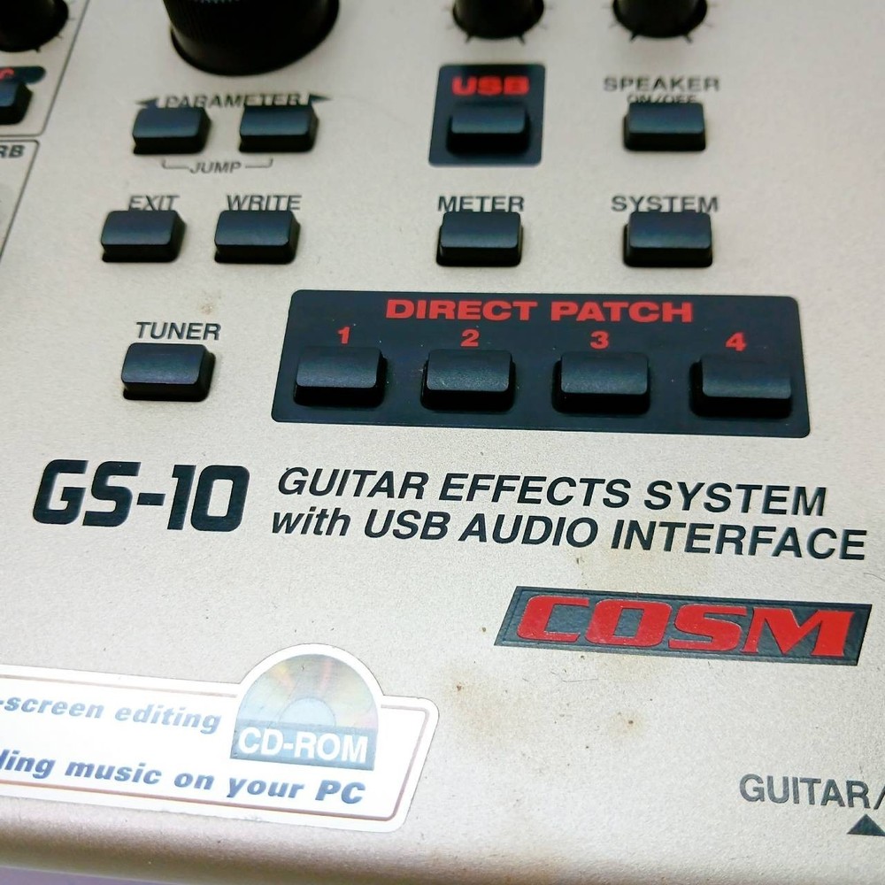 BOSS Guitar Effects Processor GS-10 USB Audio Interface Multi Effect Japan BA257