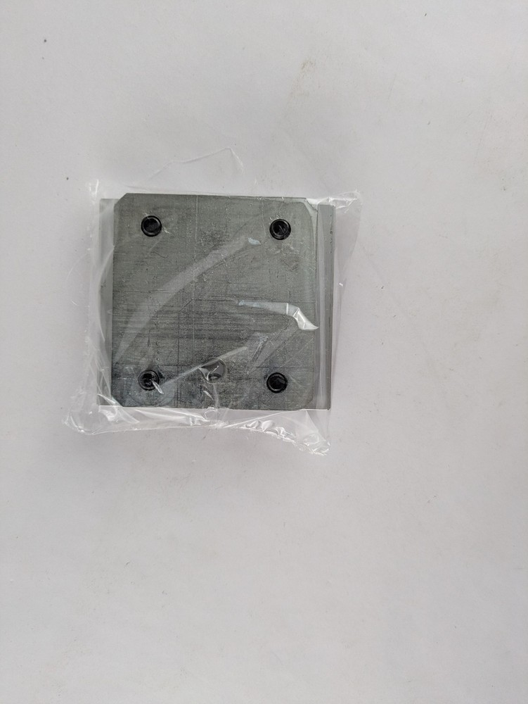 Track Mount Thin CPU Computer Holder - Fits Standard Equipment Device Rail