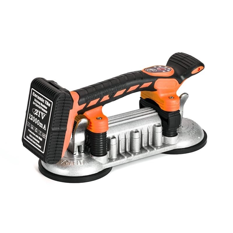 Tile Installation Tool Vibration Machine - Double Suction Cup Vibrator Handhe...
