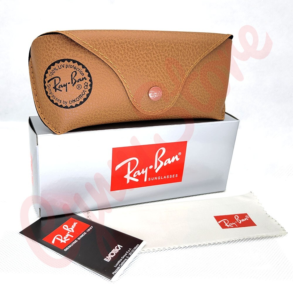 Ray Ban Universal Brown Medium Soft Case for Sunglasses & Eyeglasses with Cloth