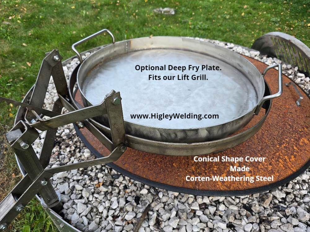 Fire Pit Liner Campfire Ring 40 Diameter x 16" Deep