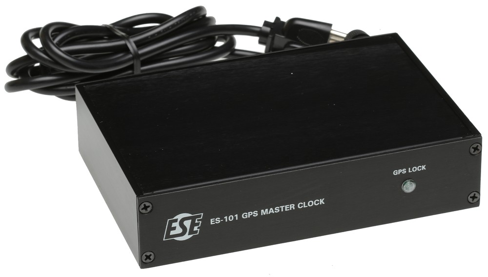 ESE ES-101 GPS SMPTE/EBU TC90 ASCII RS232 Serial Timecode Generator Source Clock