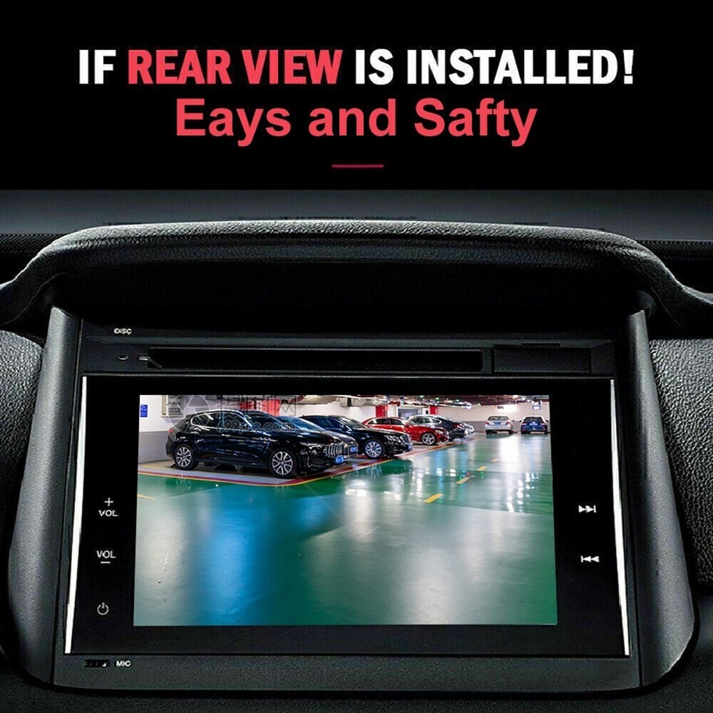 Universal Car Rear View Reverse Backup Camera Small CAM Waterproof RCA