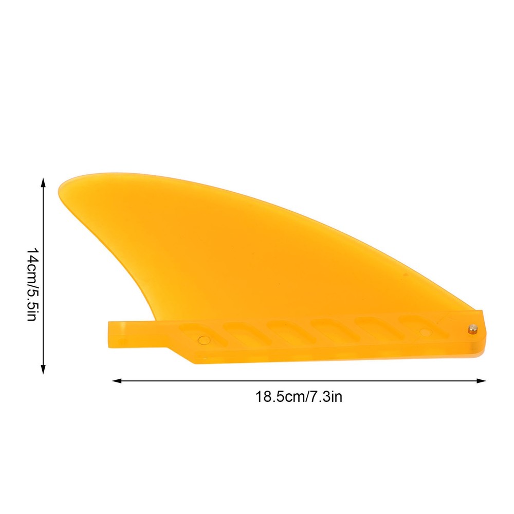 Surfboard Fin PVC Longboard Paddle Board Large Tail Fin Replacement Surfing