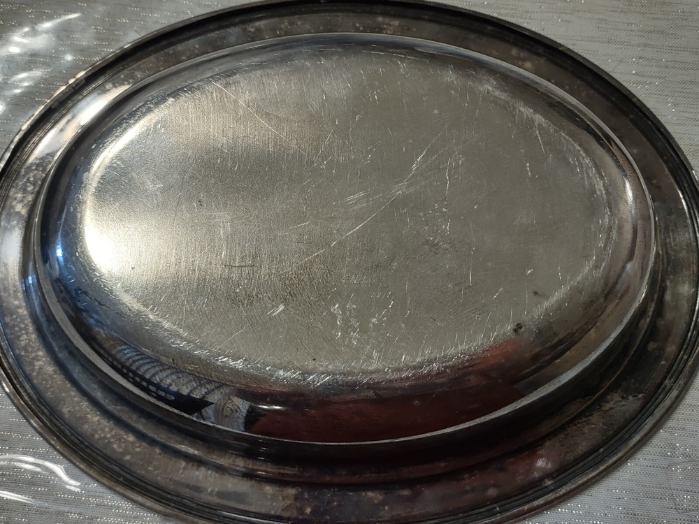 Cheshire Silver Plate Covered Vegetable Dish