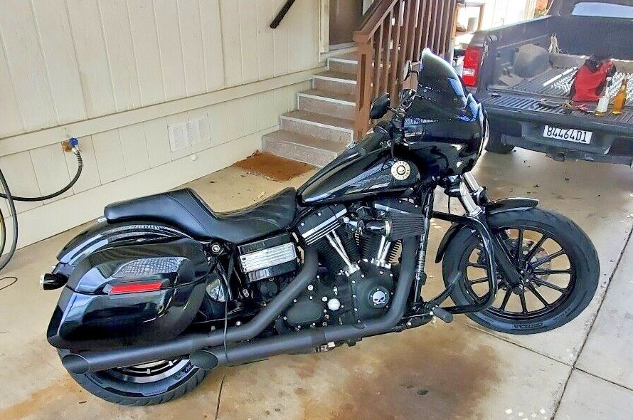 Harley Dyna Mag Wheels 16 rear19 Front 2000 to 2017 Includes 25 mm & 1"'bearings