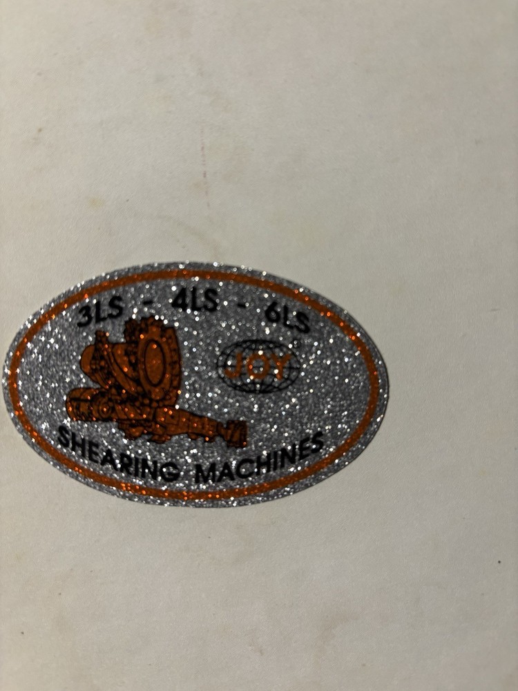 Joy Coal Mining stickersNICE Older Sticker