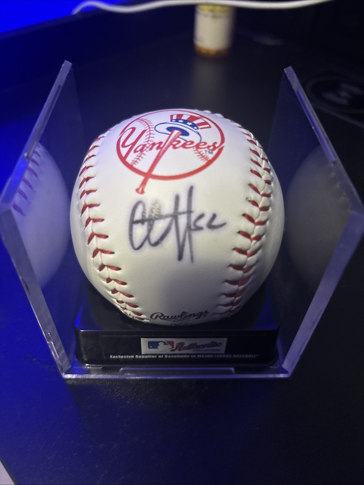 cc sabathia autographed baseball