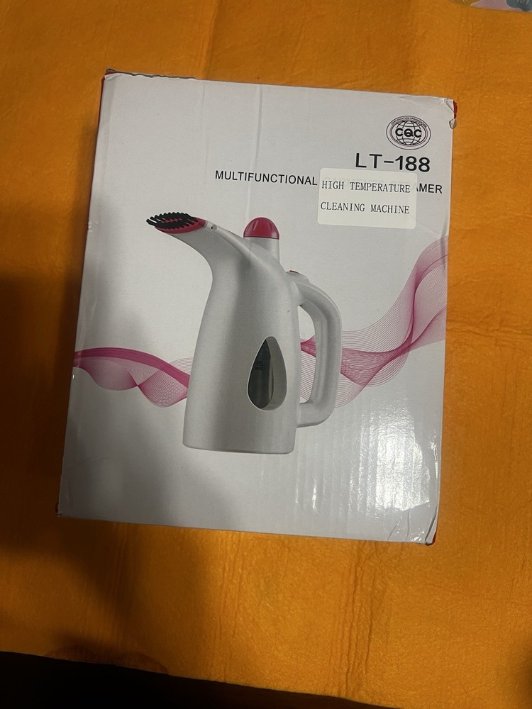 LT-188 Handheld Multifunctional High Temperature Steamer White Pink Portable