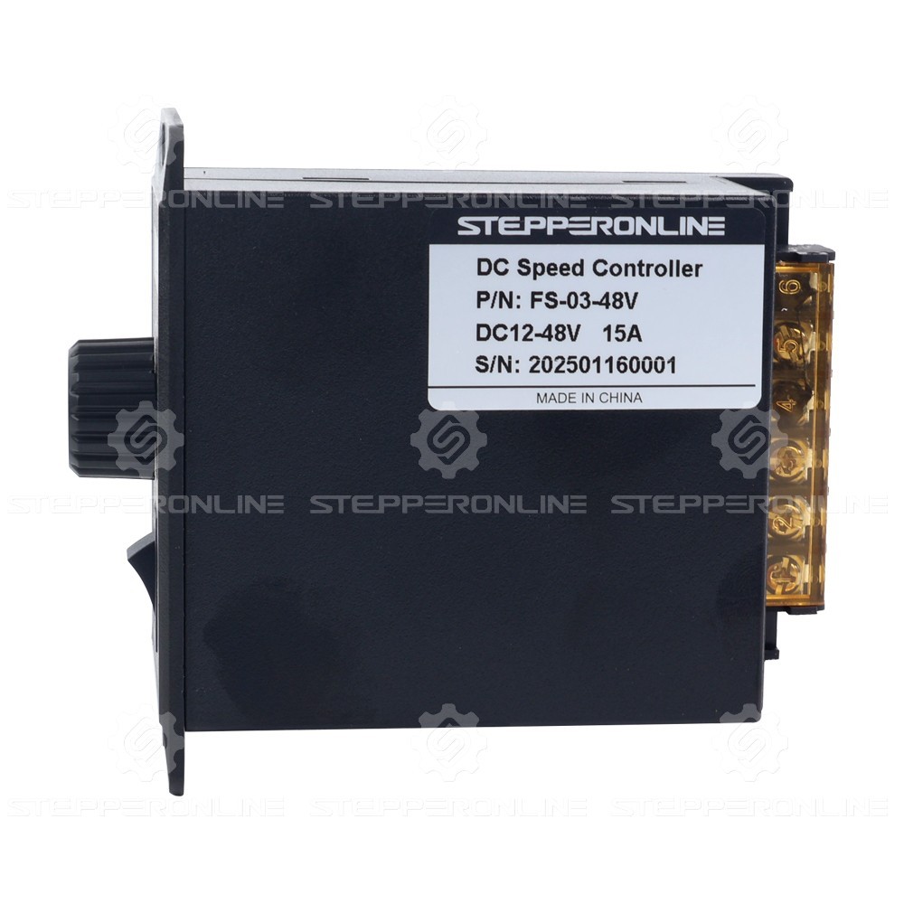 250W 12-48VDC 15A Motor Speed Controller for Variable Speed Motor