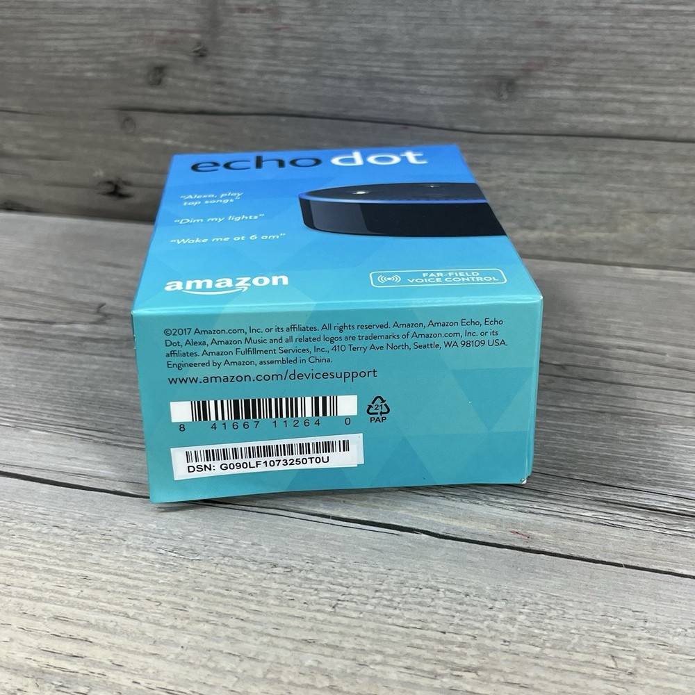 Amazon Echo Dot (2nd Generation) Smart Speaker - Black Brand New