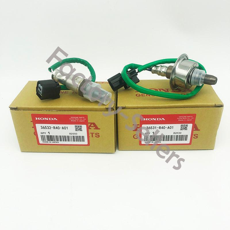 OEM 2PCS OXYGEN O2 SENSOR UPSTREAM & DOWNSTREAM FOR 2007-2011 HONDA CR-V 2.4L