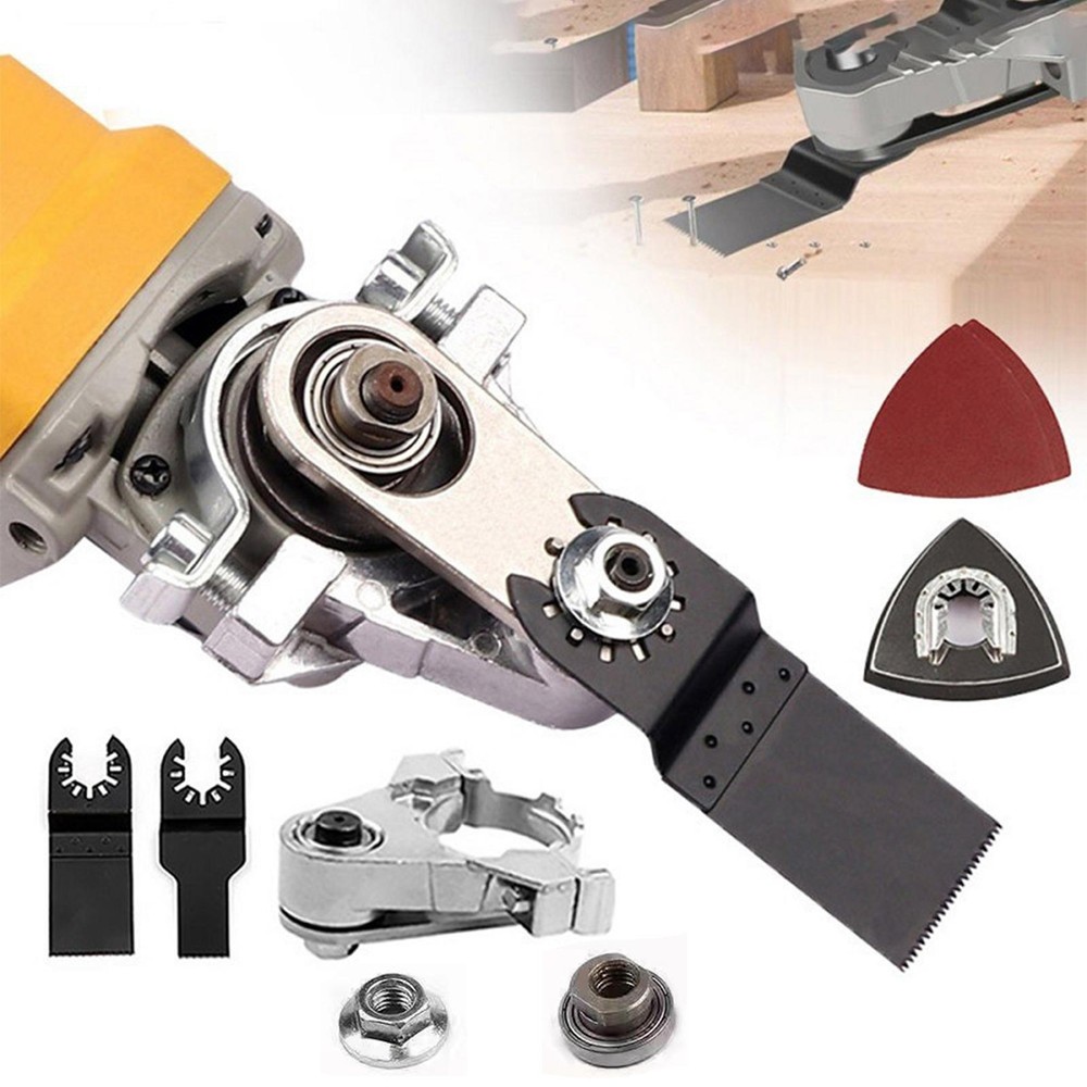 Multifunction Angle Grinder Converter Oscillating Tools Kits Adapter