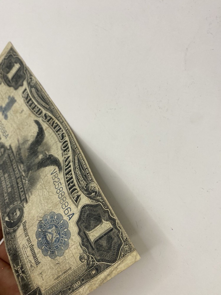 1899 $1 "Black Eagle" Large Size Silver Certificate -1$ Condition US