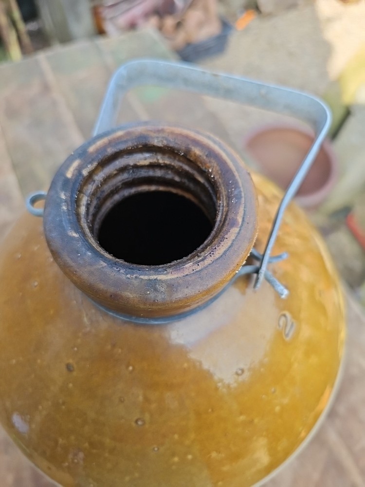 Vintage Whiteways Devon Cyder Stoneware Jar 2 Gallon