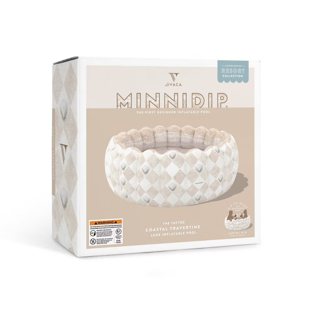 MINNIDIP 66'' x 66'' x 21'' Exclusive Resort Collection Tufted Pool 125