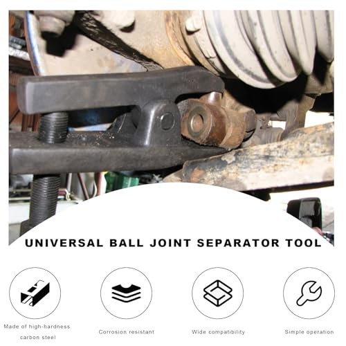 Ball Joint Separator Tool, Adjustable Ball Joint Puller and Extractor Adjusts