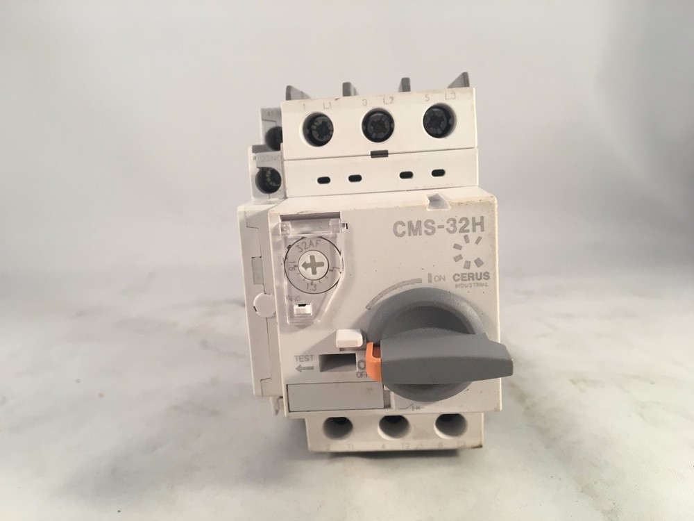 Cerus Manual Motor Starter CMS-32H w/ LX Aux Switch