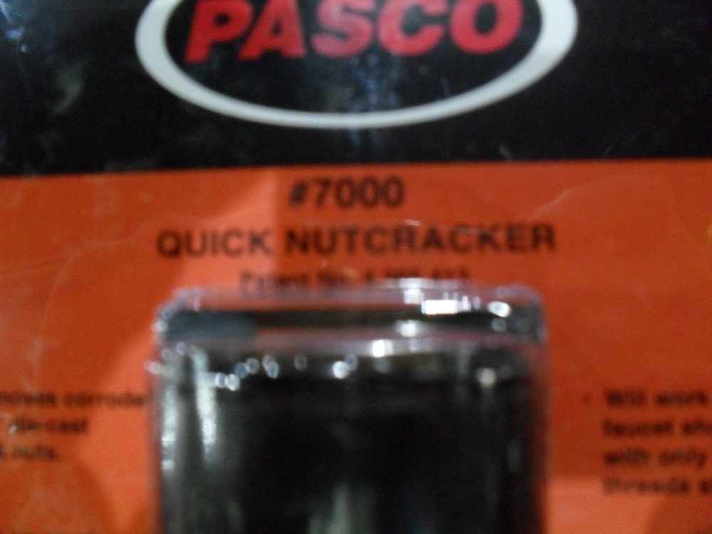 Pasco 7000 Quick Nutcracker Basin nut remover tool