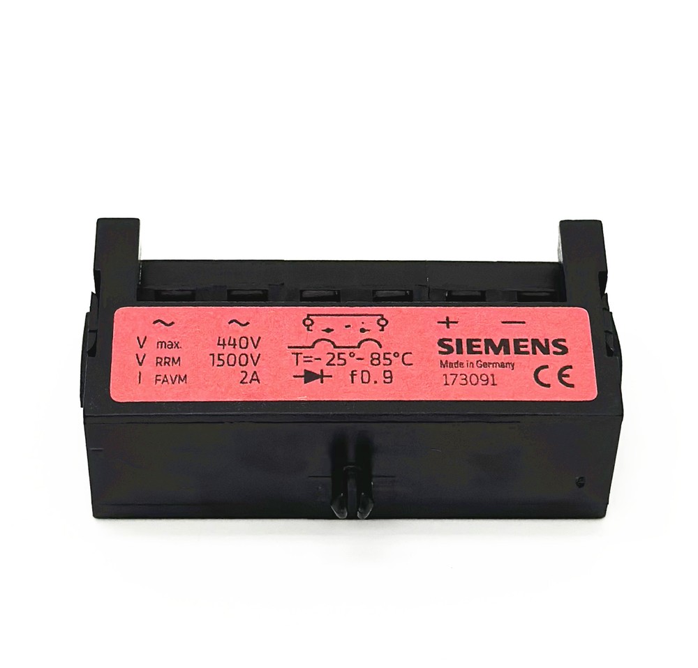 Siemens Motor Brake Rectifier Rectifier Module SIEMENS 173091 1500V 2A